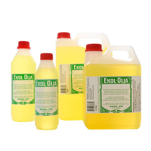 Hovedbilde Ekol ufarget lærolje 1liter