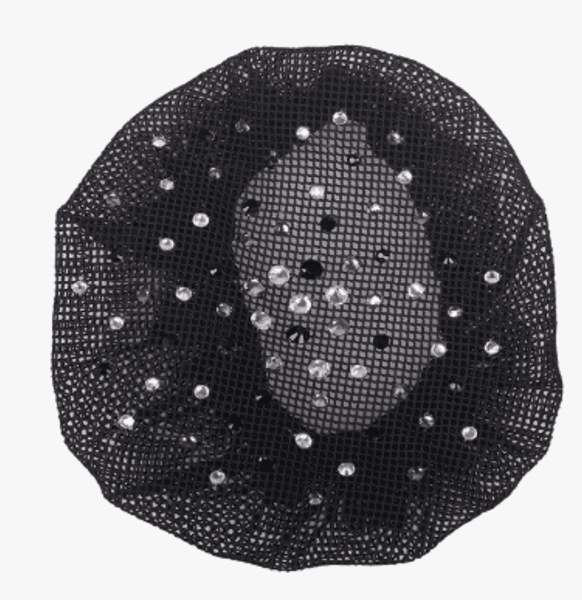 Hovedbilde Hårnett med Rhinestone