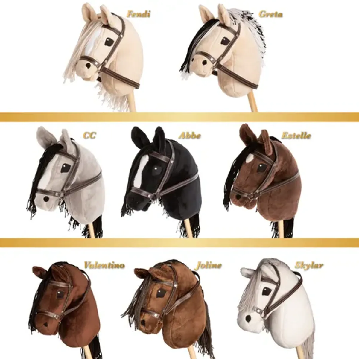 Kjepphest med egen stamtavle