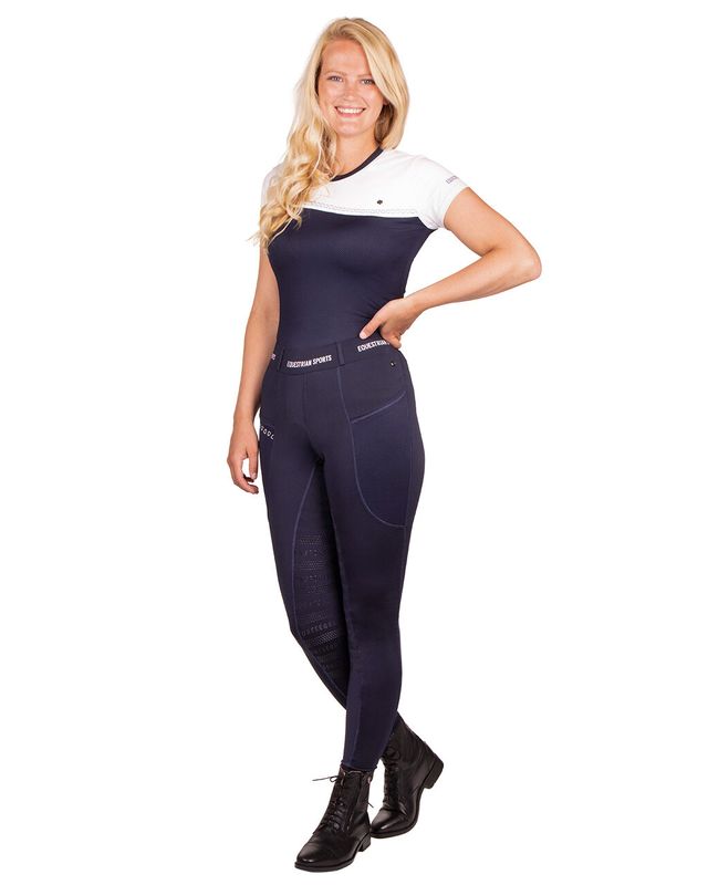 Jady  JR ridetights FS Silikon navy