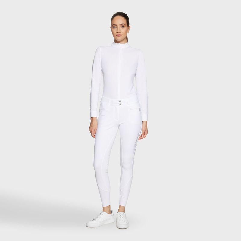 Samshield Clara Premium Knee grip Lys grønn/grå